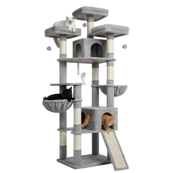 Globlazer XXL világosszürke macskafa 210,82 cm 64M2855591
