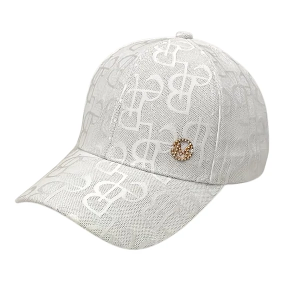 Női állítható baseball sapka - Fehér KF4399992