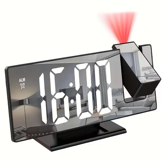 Vetítős ébresztőóra LED fehér kijelzővel CN12083148