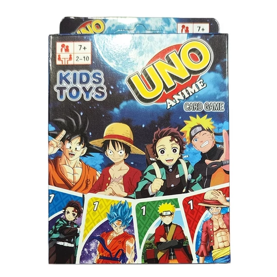 UNO klasszikus kártyajáték Naruto kiadás KKMK63WVGG