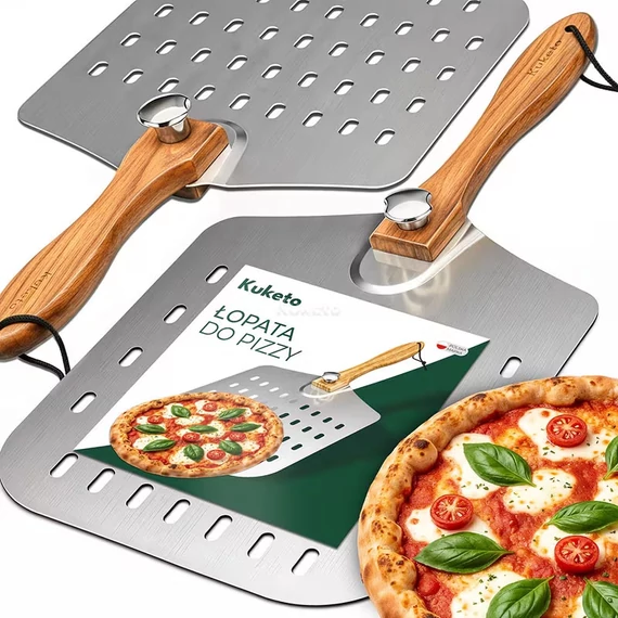 KUKETO Pizza Lapát Fa Nyéllel 1WGQ303V2