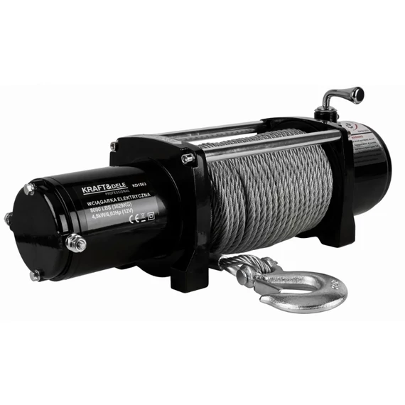 Kraft és Dele Elektromos Csörlő – 12V 8000 lbs KD1563