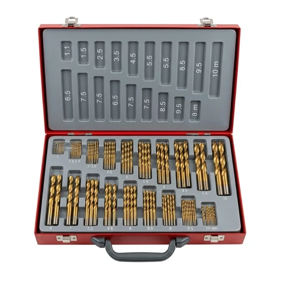 F-Tools HSS fémfúró készlet 170 részes FT170