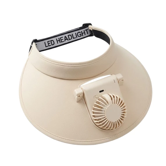 Napellenzős Kalap Beépített Ventilátorral LEDH-10