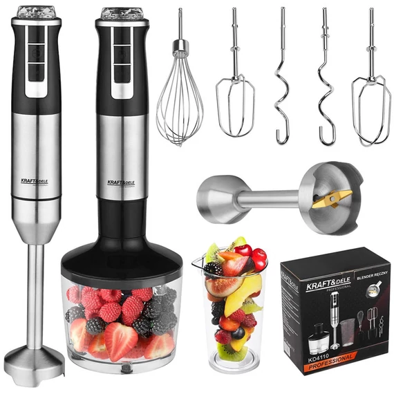 Kraft&Dele ELEKTROMOS BOTMIXER + TARTOZÉKOK KD4110