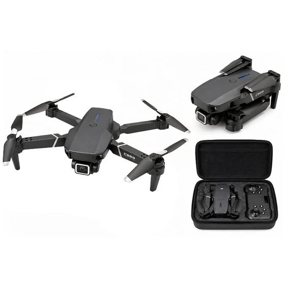 Drón 4K kamerával és távirányítóval K-489