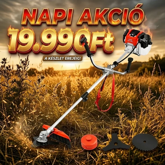 Hitman – 3in1 benzinmotoros fűkasza, 6,8 HP HT-GT-1542X