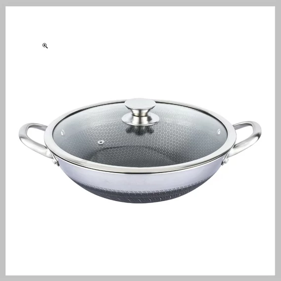 Cheffinger ultra rozsdamentes acél serpenyő CF-PW32