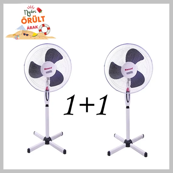2 db álló ventilátor 40W