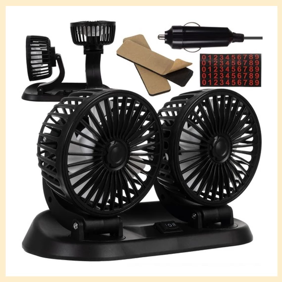 XTROBB autós dupla ventilátor zt00023222