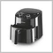 GOURMETMAXX Forrólevegős fritőz/ Airfryer 4,5L 1450W DS11974