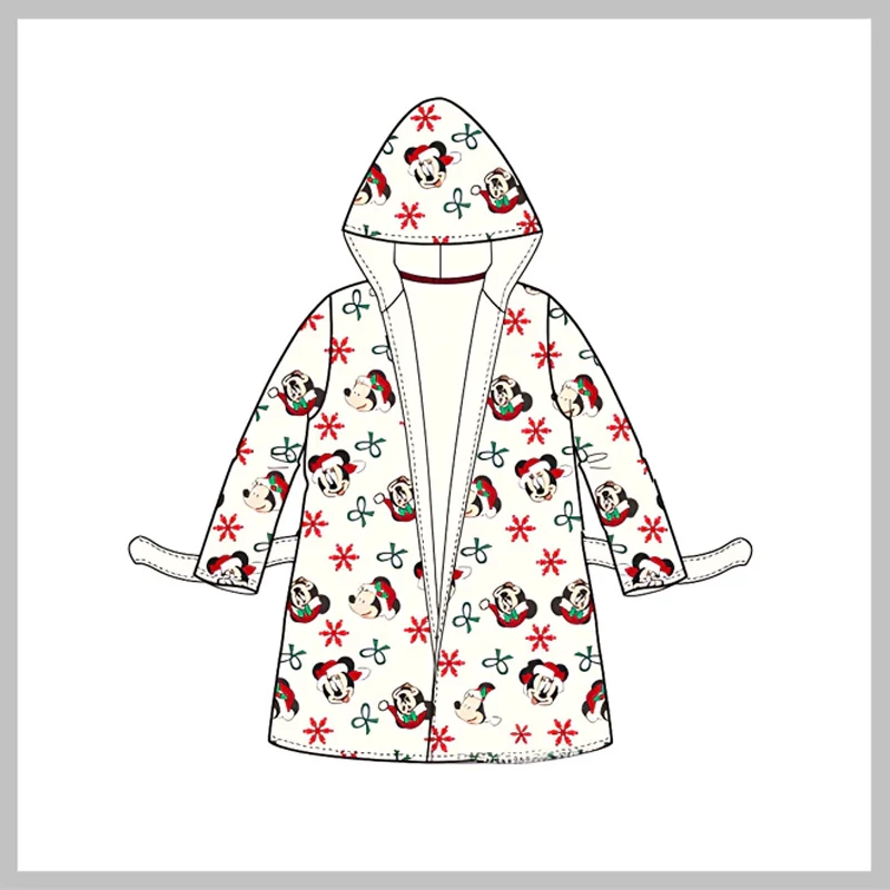 Karácsonyi disney Minnie egér köntös, fehér SNXXH20059A