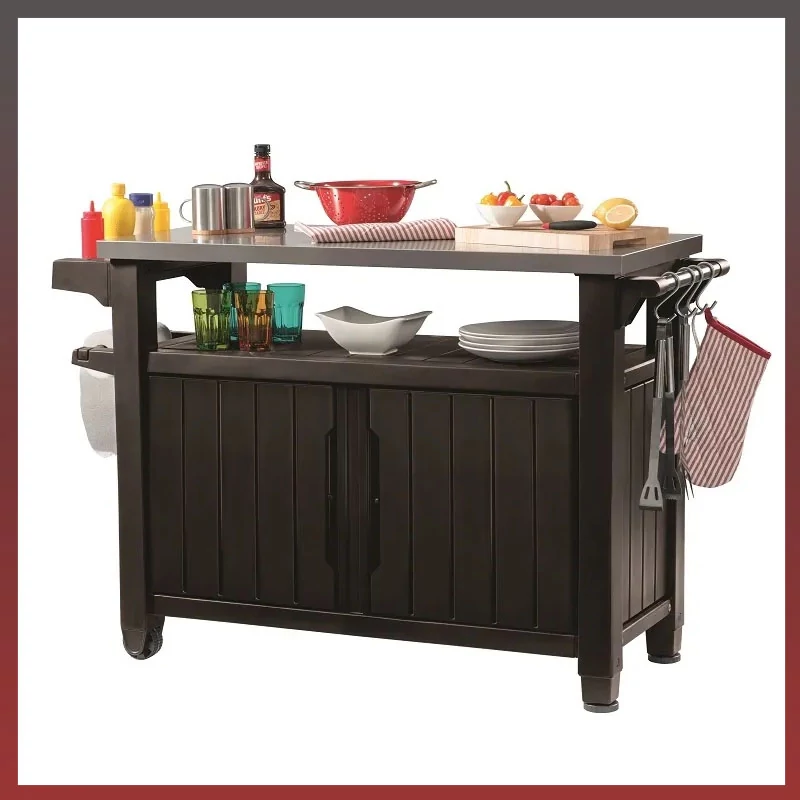 Unity XL 183L grill asztal barna