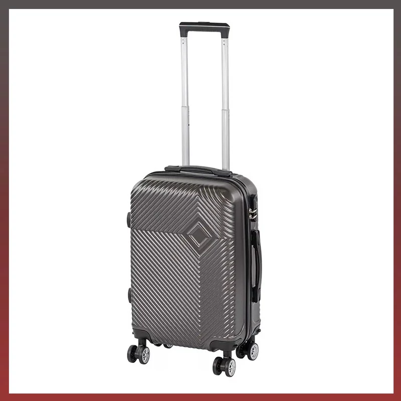 Leziter TraveLux Pro kabinbőrönd keményfedeles szürke 8016-GR20
