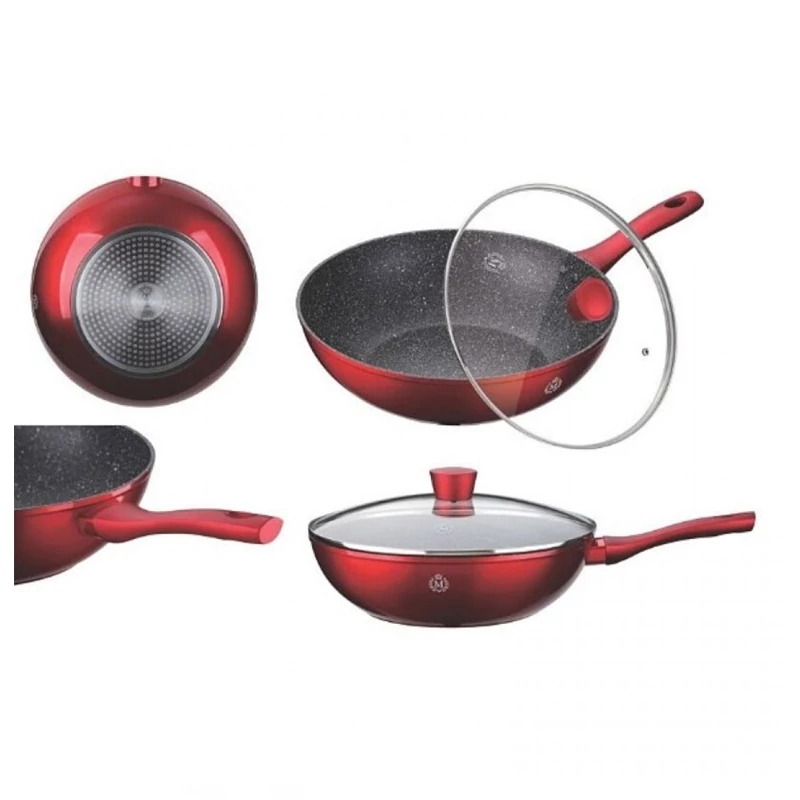 Bachmayer 30 cm Wok fedővel BM-1030-30