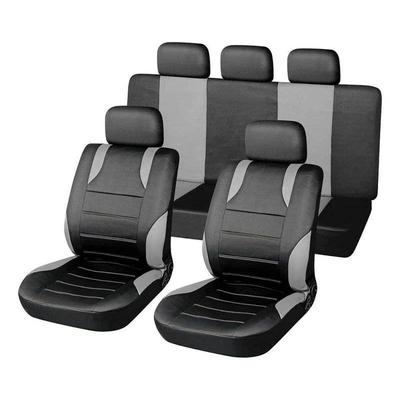 SPORT AIRBAG üléshuzat szett – 9 darabos, szürke 31674